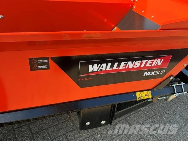 Wallenstein MX25 MX50 MX 80 معدات توزيع السماد العضوي