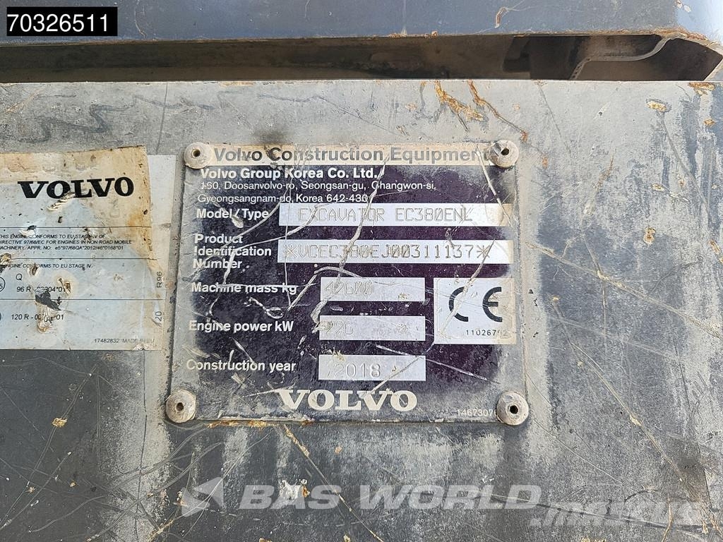 Volvo EC380 E NL Escavatori cingolati