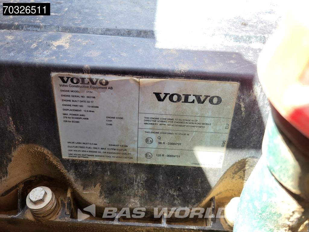 Volvo EC380 E NL حفارات زحافة