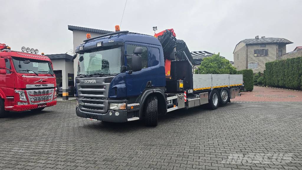 Scania P400 6x2 PALFINGER PK 34002 SH クレーントラック、ユニック車
