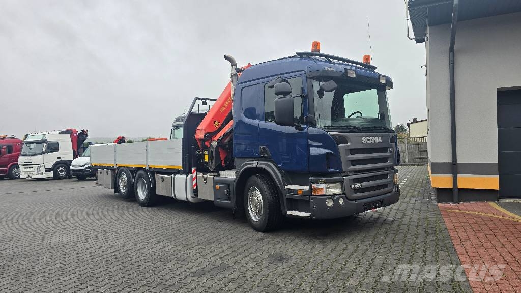 Scania P400 6x2 PALFINGER PK 34002 SH クレーントラック、ユニック車