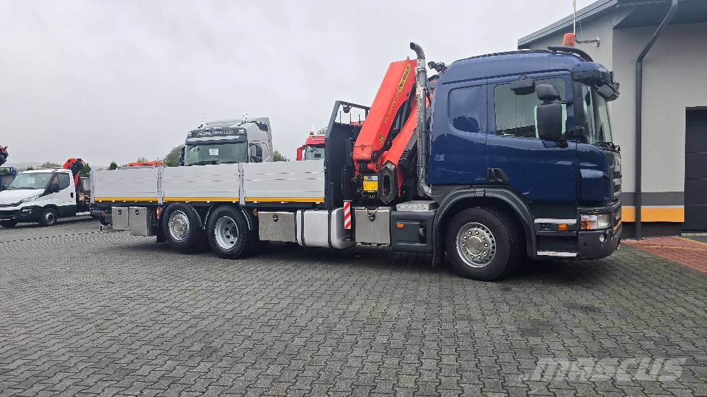 Scania P400 6x2 PALFINGER PK 34002 SH クレーントラック、ユニック車