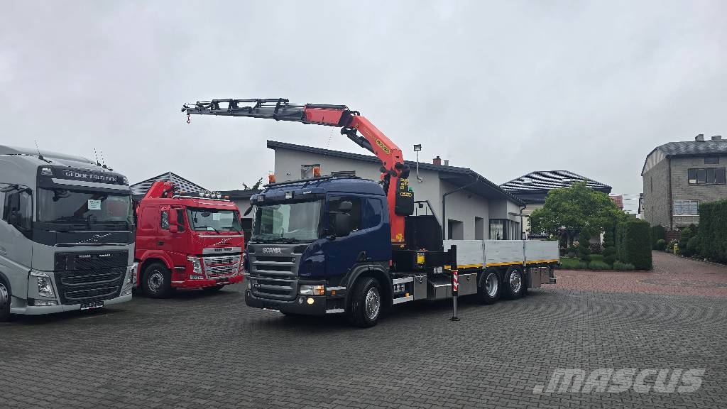 Scania P400 6x2 PALFINGER PK 34002 SH クレーントラック、ユニック車