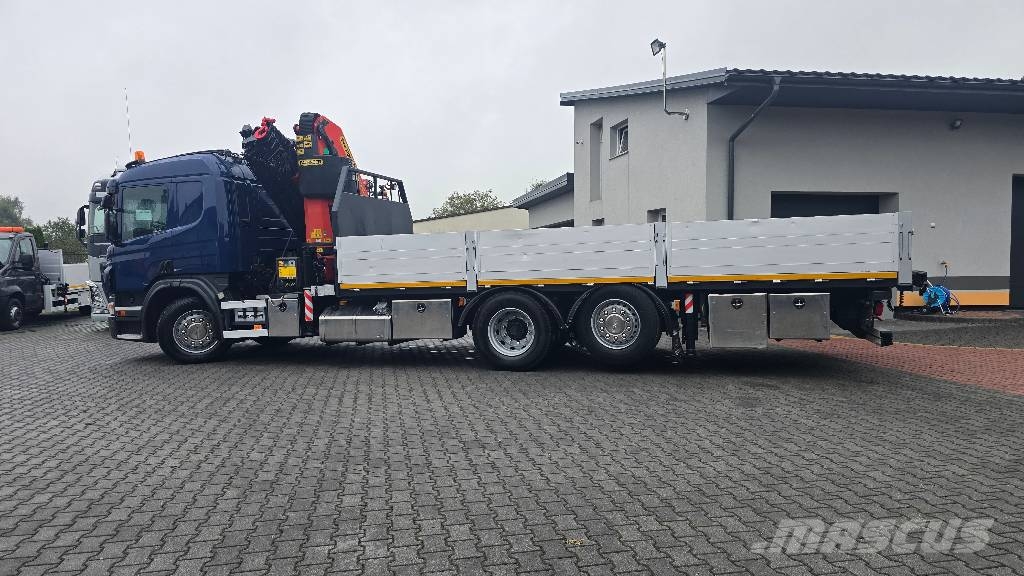Scania P400 6x2 PALFINGER PK 34002 SH クレーントラック、ユニック車