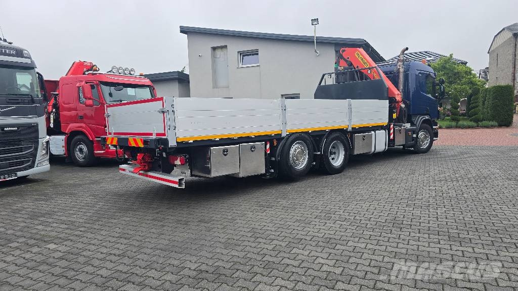 Scania P400 6x2 PALFINGER PK 34002 SH クレーントラック、ユニック車