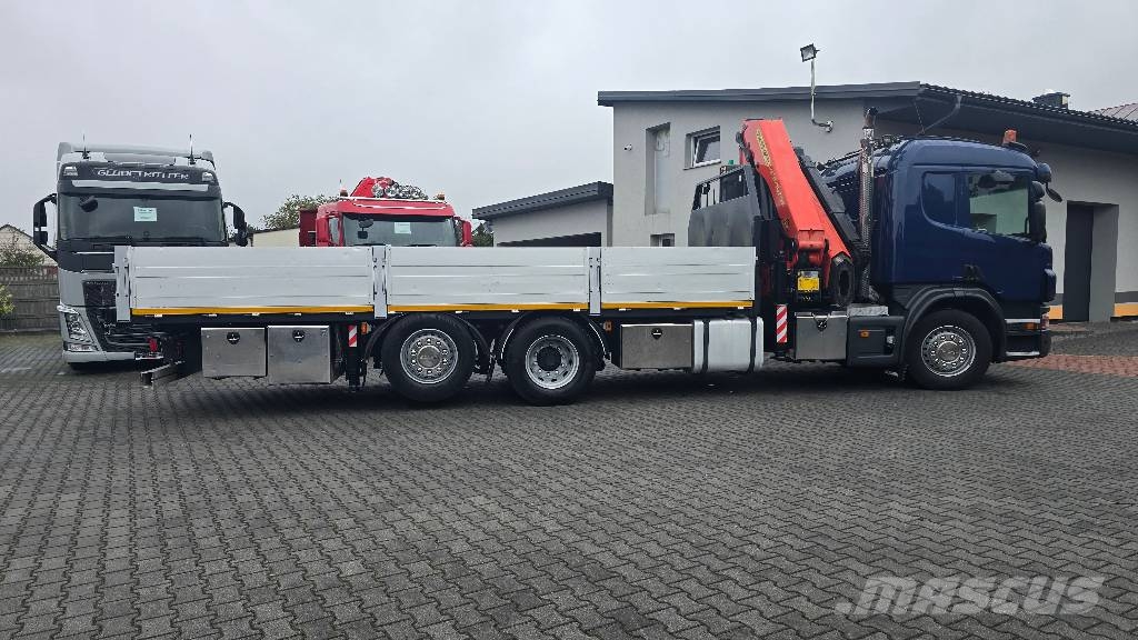 Scania P400 6x2 PALFINGER PK 34002 SH クレーントラック、ユニック車