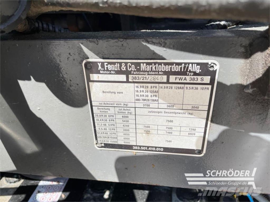 Fendt FAVORIT 612 LSA Tractores