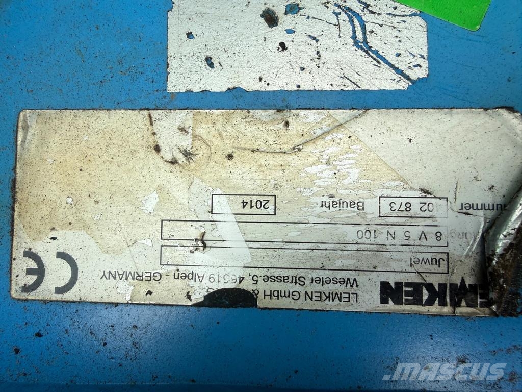 Lemken Juwel 8 V 5 N 100 Wentelploeg Ploeg 5 schaar Flexp Reversible ploughs