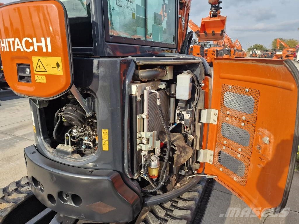 Hitachi ZX 33 U-6, 2023, 1.305h, Quick hitch+3 new buckets, 2023