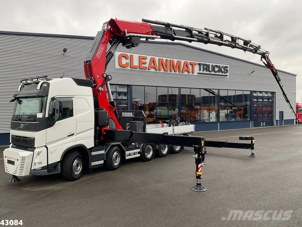 Volvo FH 540 10x4 Fassi 215 Tonmeter laadkraan + Fly-Jib Grúas todo terreno