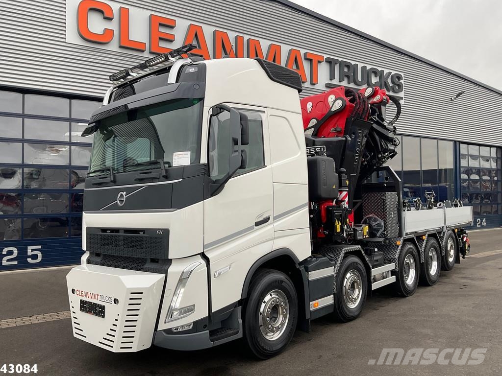 Volvo FH 540 10x4 Fassi 215 Tonmeter laadkraan + Fly-Jib Grúas todo terreno