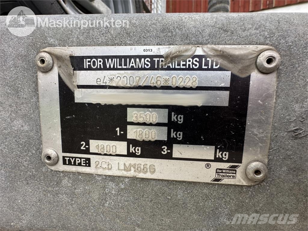 Ifor Williams LM Vehículos de enganche