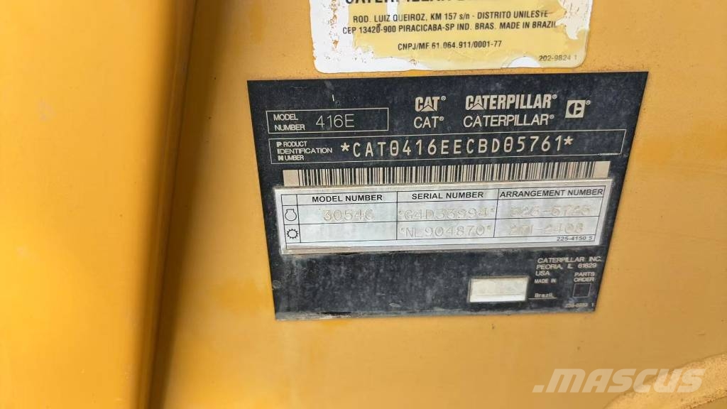 CAT 416 E 收穫集運機