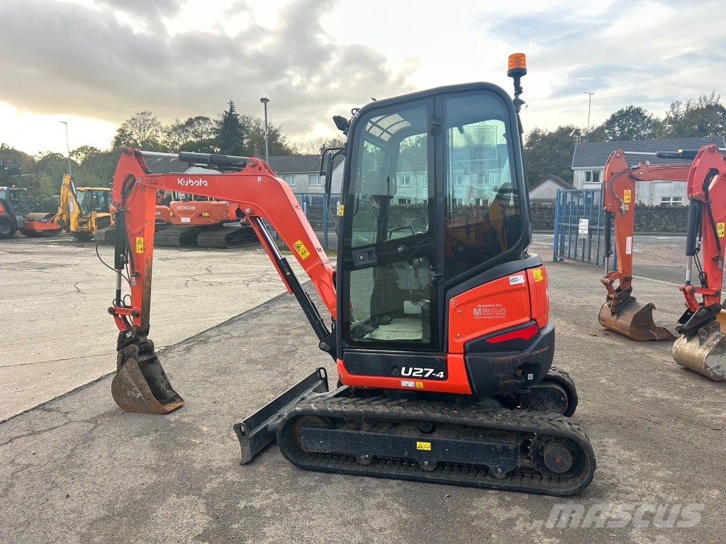 Kubota U27-4 Mini rýpadla < 7t