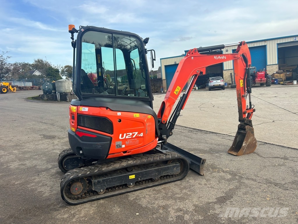 Kubota U27-4 Mini rýpadla < 7t