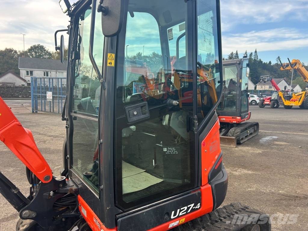 Kubota U27-4 Mini rýpadla < 7t
