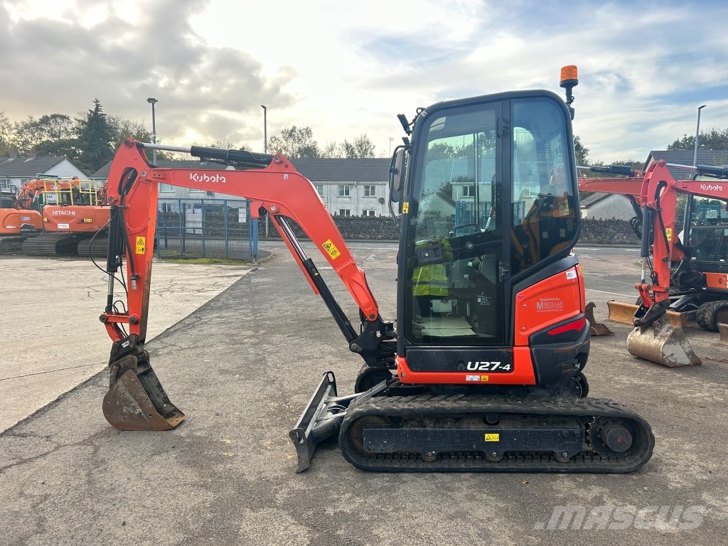 Kubota U27-4 Mini rýpadla < 7t