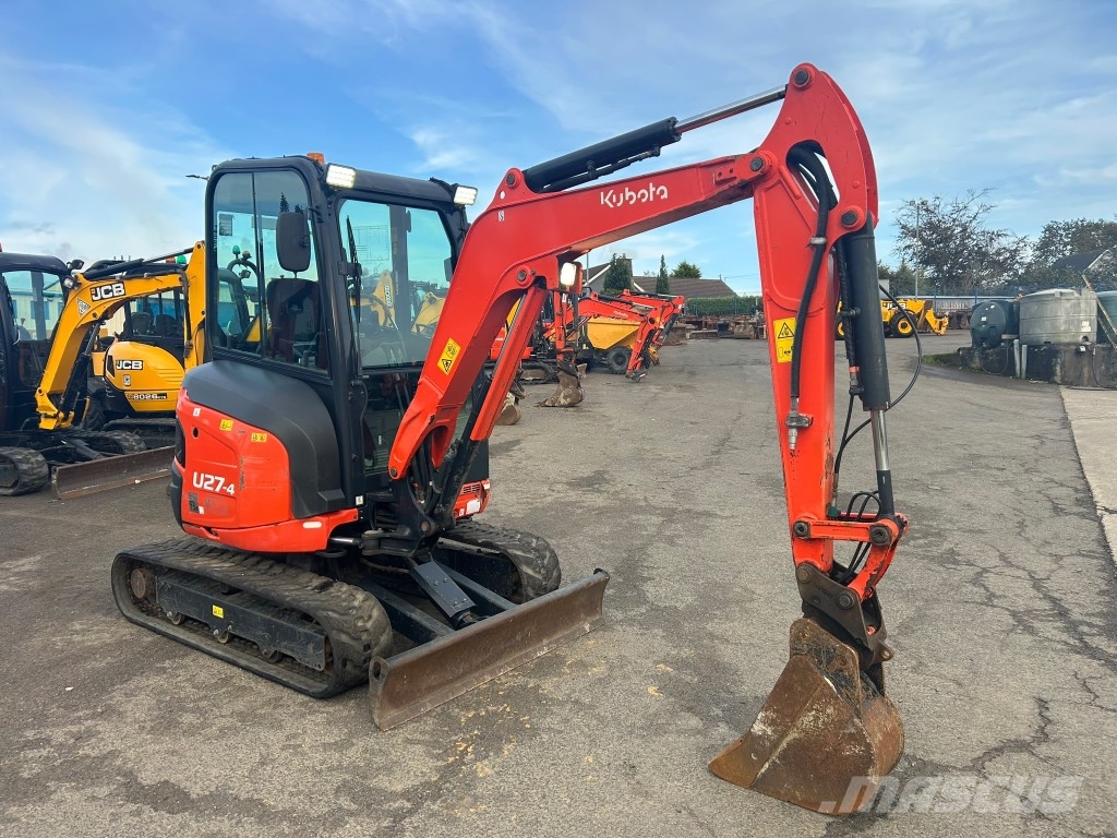 Kubota U27-4 Mini rýpadla < 7t