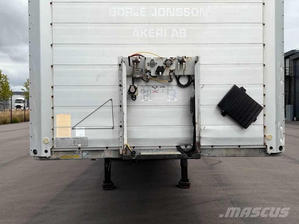 Schmitz Skåptrailer Putki RLB574 نصف مقطورات ذات هيكل صندوقي