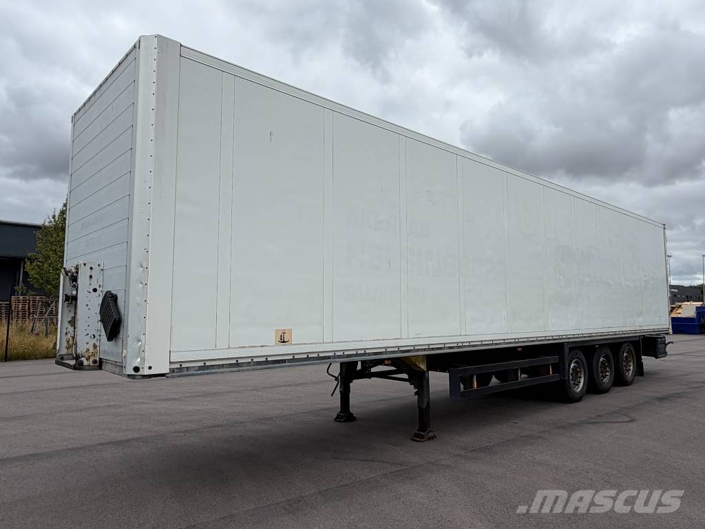 Schmitz Skåptrailer Putki RLB574 نصف مقطورات ذات هيكل صندوقي