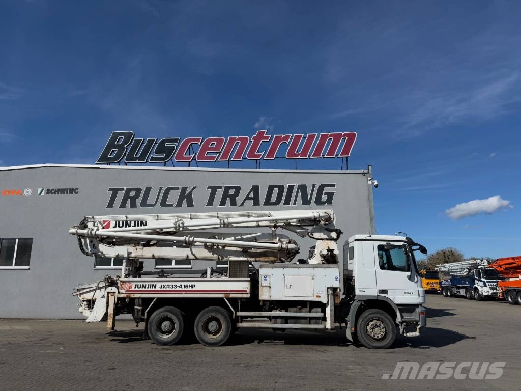 Mercedes-Benz Actros 3341 JunJin 33-4.16 HP Betonpomptrucks