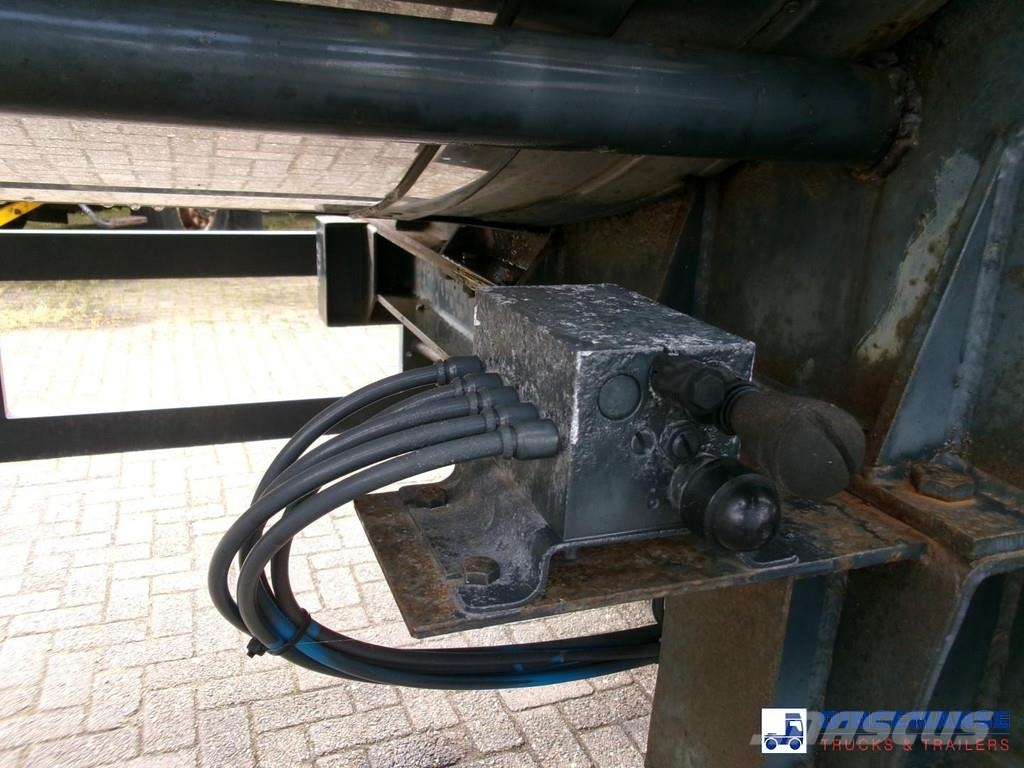 Metalovouga Bitumen / heavy oil tank inox 29 m3 / 1 comp Tanker semi-trailers