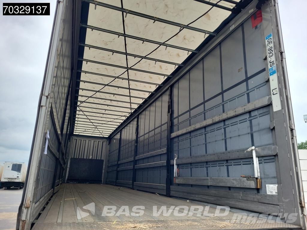 Krone SD Palletenkasten Lift Axle Curtainsiderauflieger