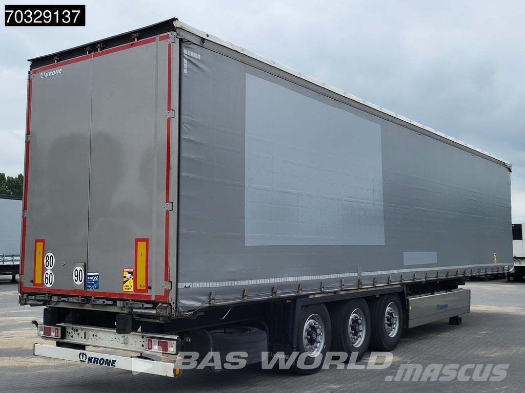 Krone SD Palletenkasten Lift Axle Curtainsiderauflieger