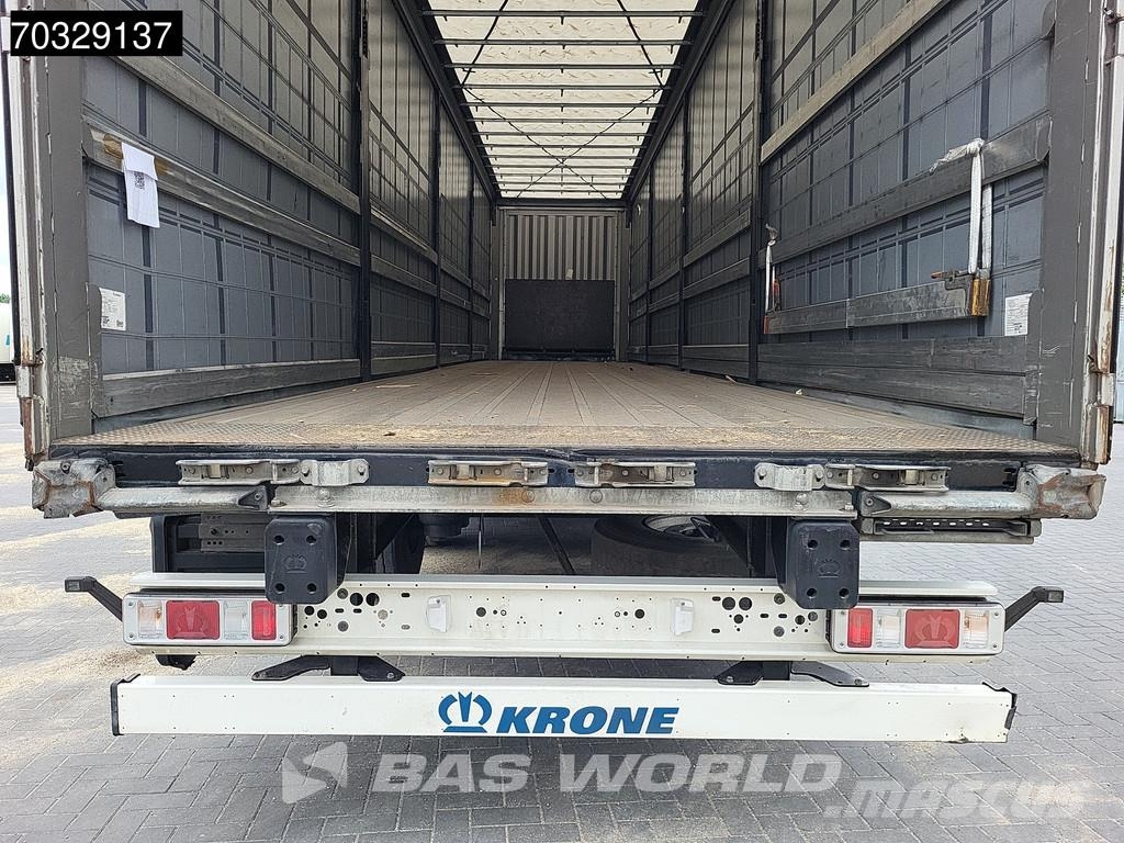 Krone SD Palletenkasten Lift Axle Curtainsiderauflieger