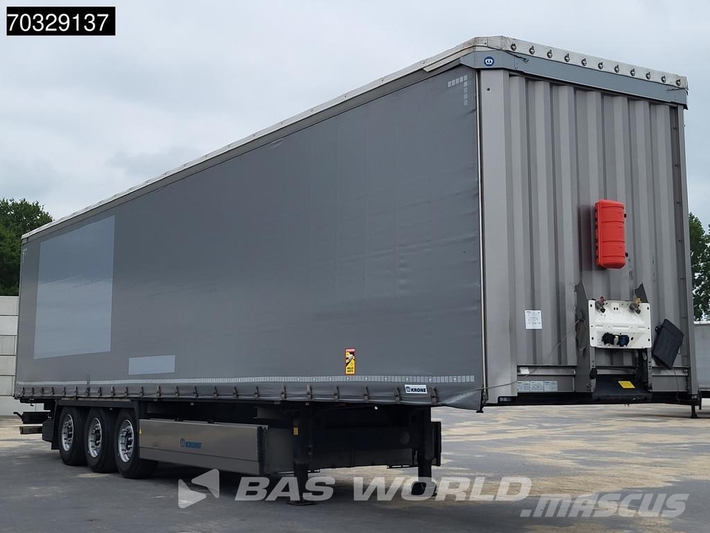 Krone SD Palletenkasten Lift Axle Curtainsiderauflieger