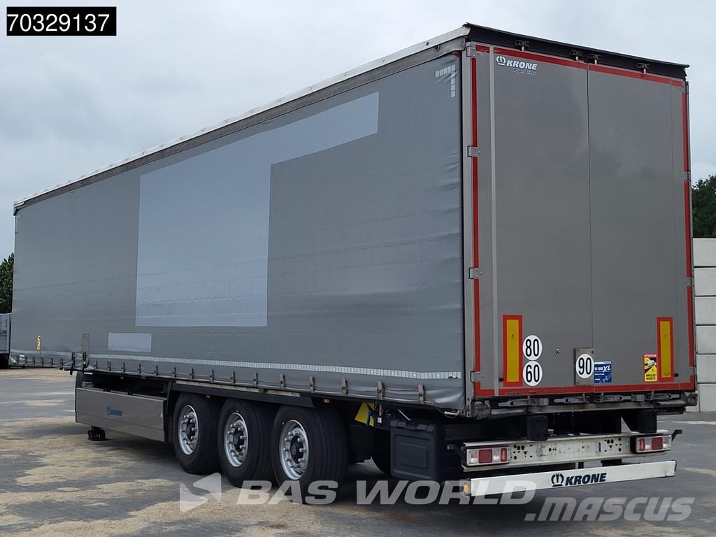 Krone SD Palletenkasten Lift Axle Curtainsiderauflieger