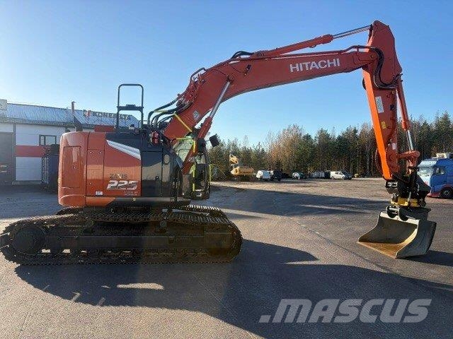 Hitachi ZX225USLC-7, ENGCON, VÄHÄN AJETTU, VARUSTELTU Rupsgraafmachines