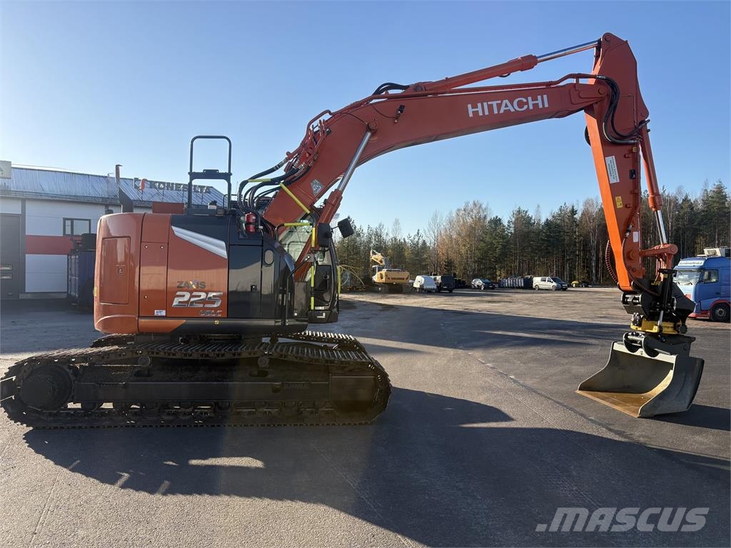 Hitachi ZX225USLC-7, ENGCON, VÄHÄN AJETTU, VARUSTELTU Bagri goseničarji