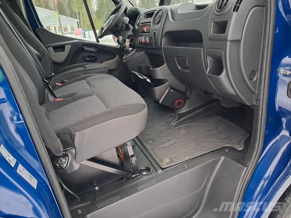 Opel Movano 2.3 CDTI Doppel 7hlö Ferrari 322 nosturi Lieferwagen