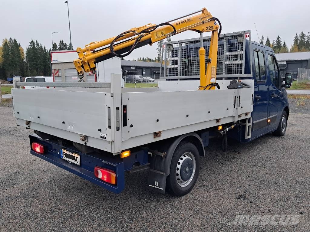 Opel Movano 2.3 CDTI Doppel 7hlö Ferrari 322 nosturi Lieferwagen