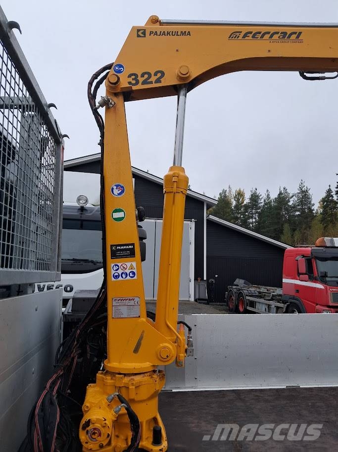 Opel Movano 2.3 CDTI Doppel 7hlö Ferrari 322 nosturi Lieferwagen
