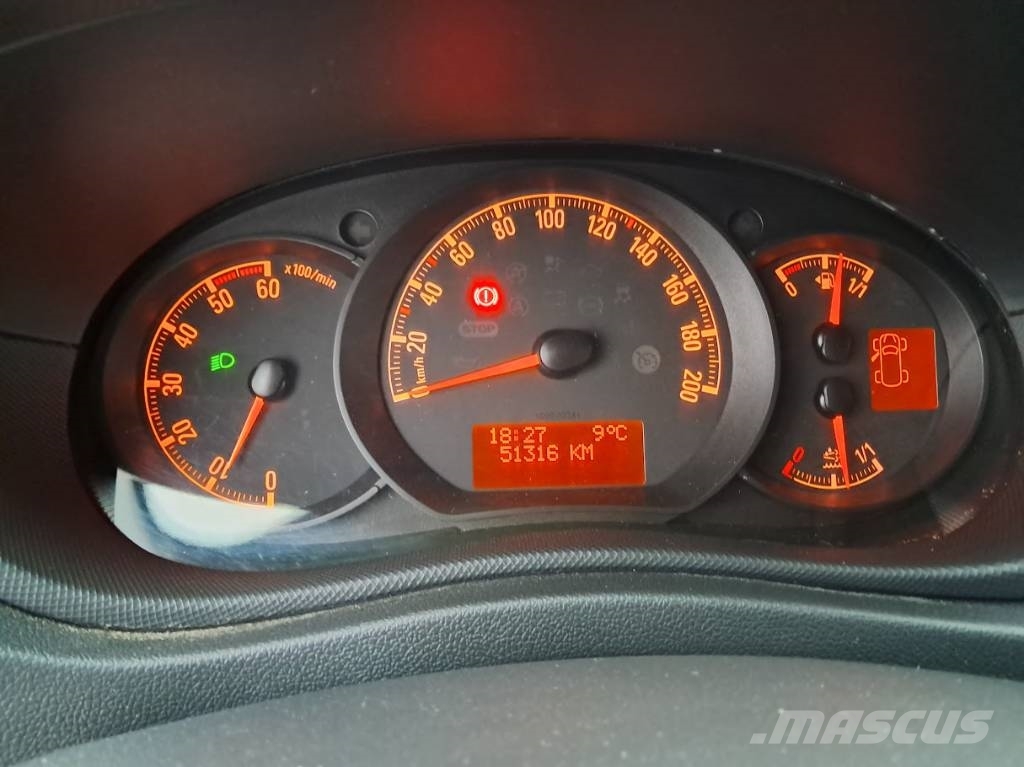 Opel Movano 2.3 CDTI Doppel 7hlö Ferrari 322 nosturi Lieferwagen