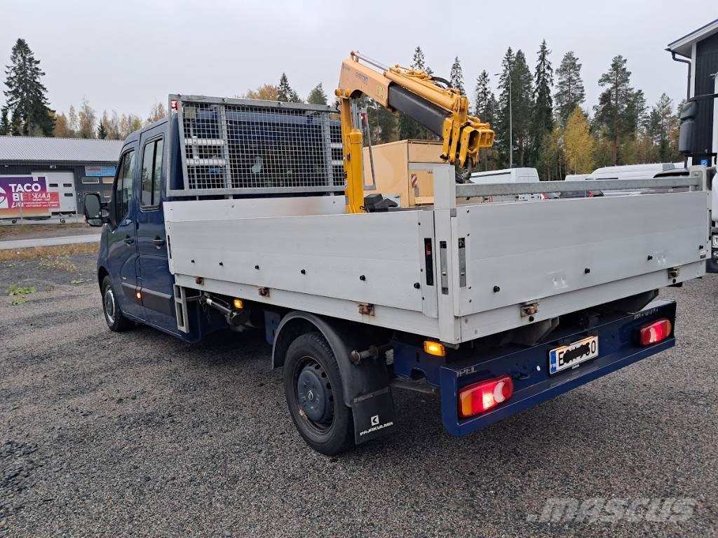 Opel Movano 2.3 CDTI Doppel 7hlö Ferrari 322 nosturi Lieferwagen