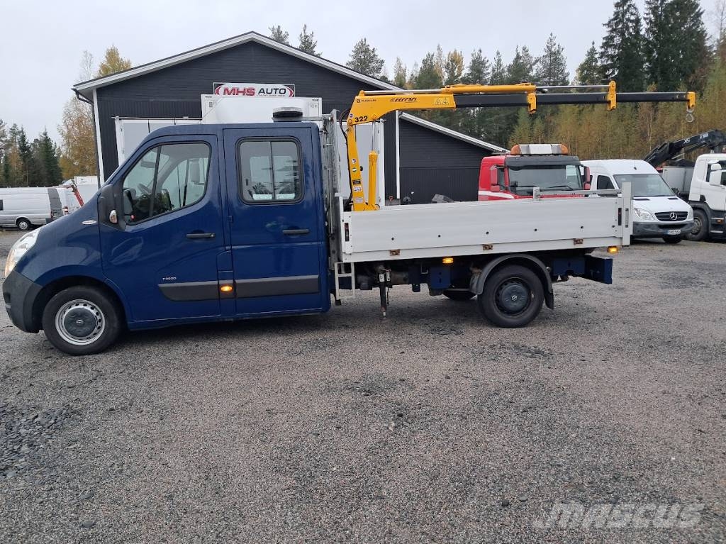 Opel Movano 2.3 CDTI Doppel 7hlö Ferrari 322 nosturi Lieferwagen