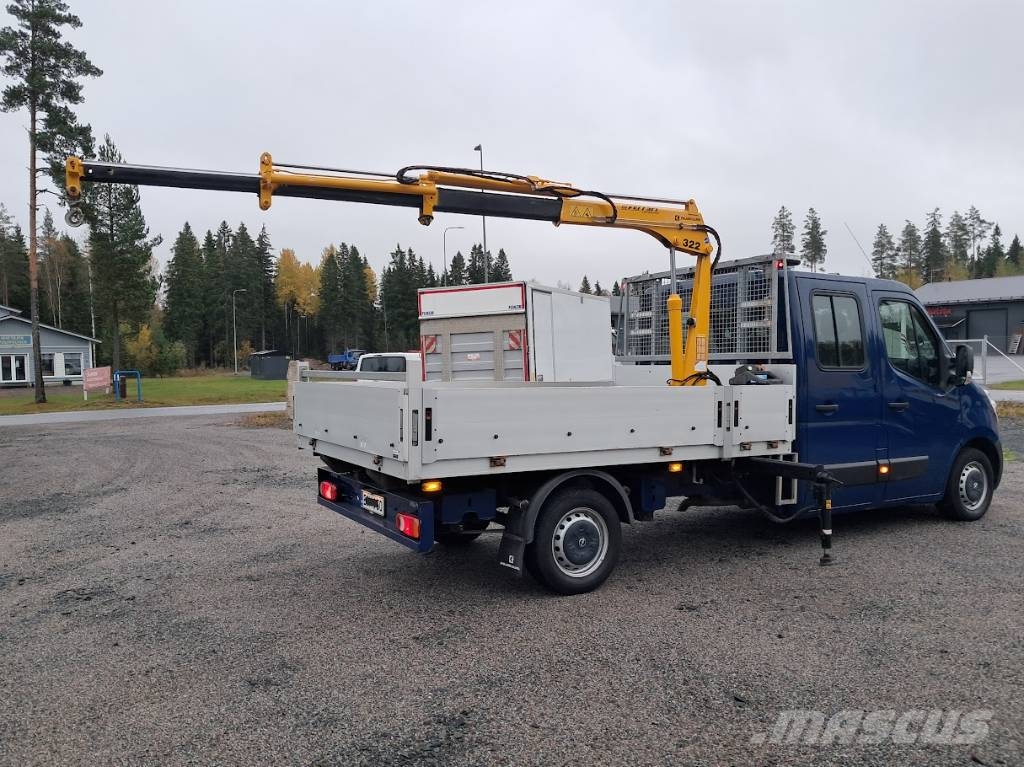 Opel Movano 2.3 CDTI Doppel 7hlö Ferrari 322 nosturi Lieferwagen
