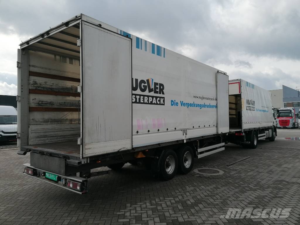 Volvo FE 290.18 TANDEM شاحنات بغطاء جانبي