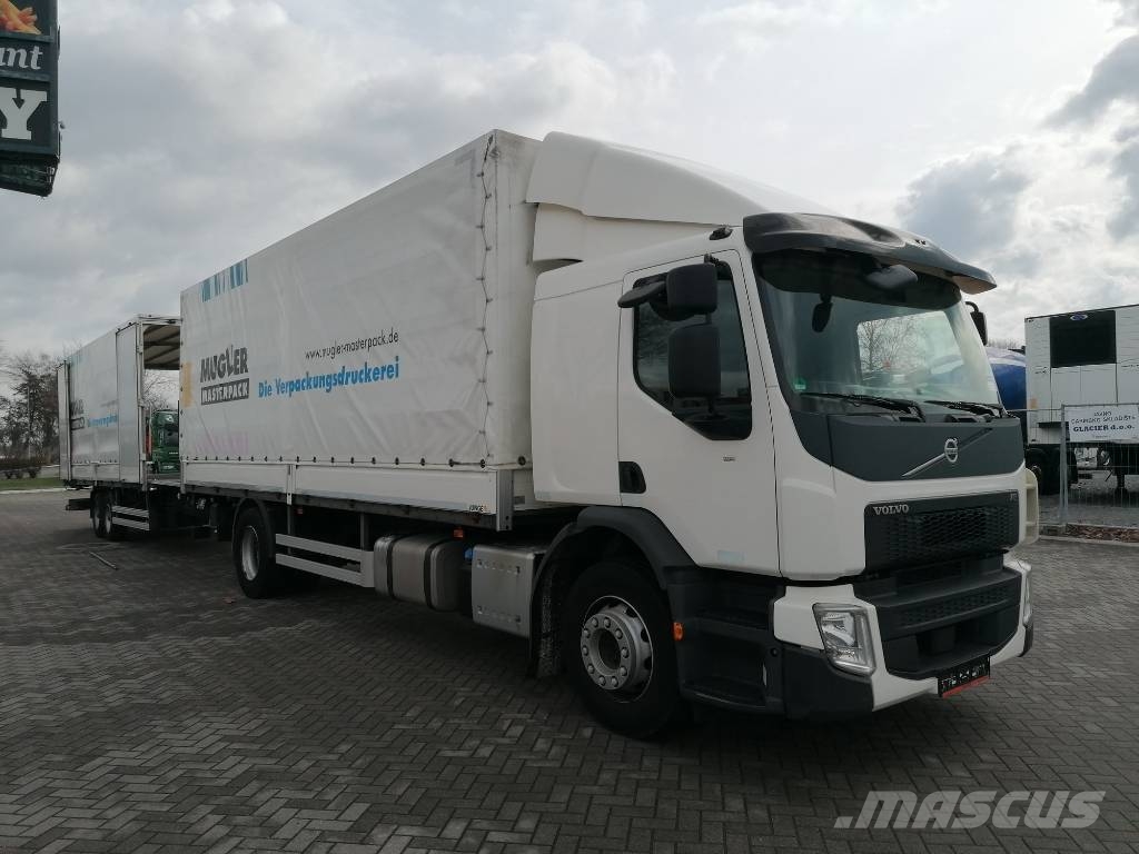 Volvo FE 290.18 TANDEM شاحنات بغطاء جانبي