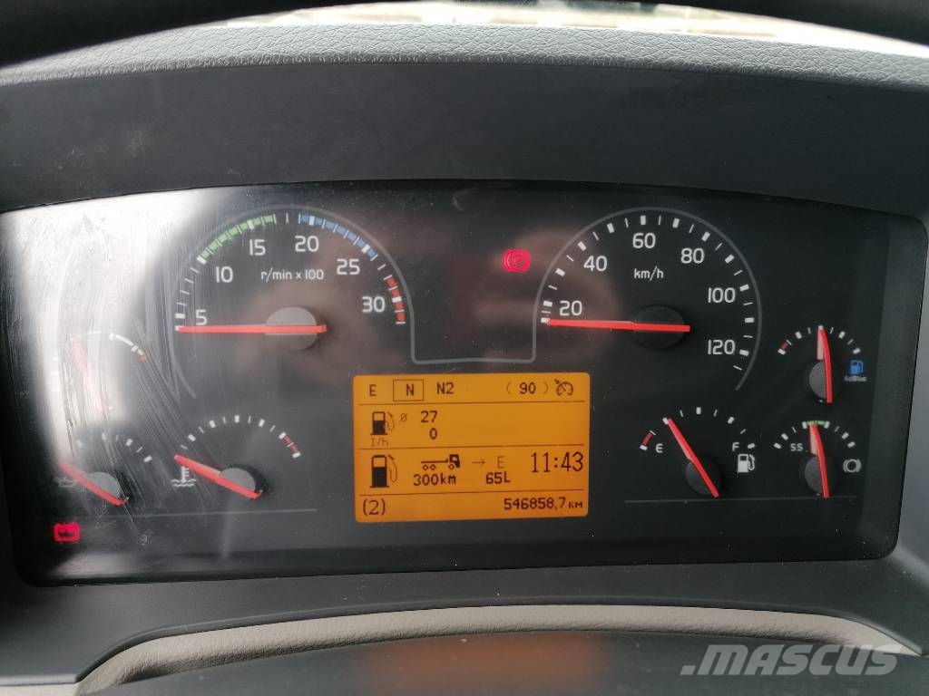 Volvo FE 290.18 TANDEM شاحنات بغطاء جانبي
