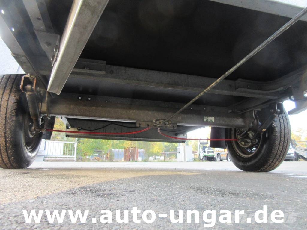 TEMARED Tema Anhänger 1.000kg Tieflader Plane gebremst 100 Причепи-платформи/бокове розвантаження
