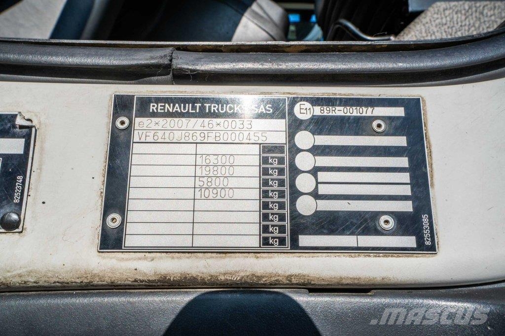 Renault D 16 WIDE 250 DXI +DHOLLANDIA Kofferaufbau