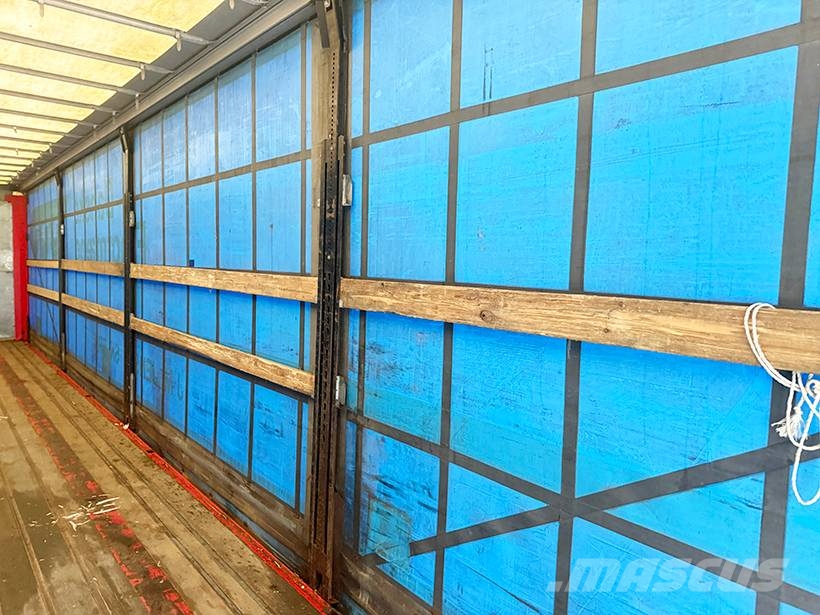 Kel-Berg 3 axle Curtainsider / Planenauflieger Tentinės puspriekabės