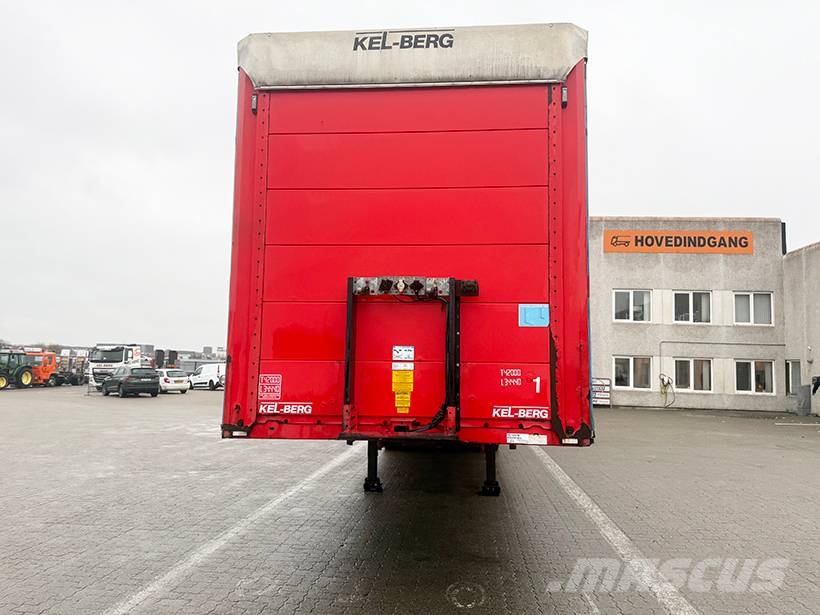 Kel-Berg 3 axle Curtainsider / Planenauflieger Tentinės puspriekabės