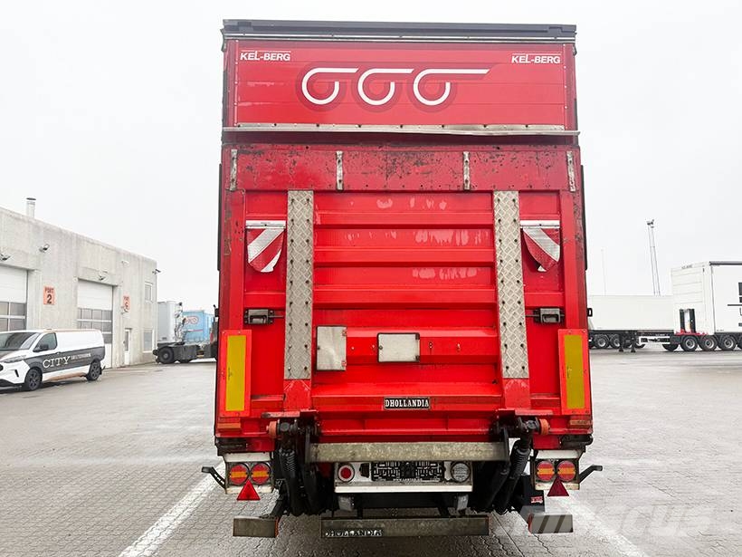 Kel-Berg 3 axle Curtainsider / Planenauflieger Tentinės puspriekabės
