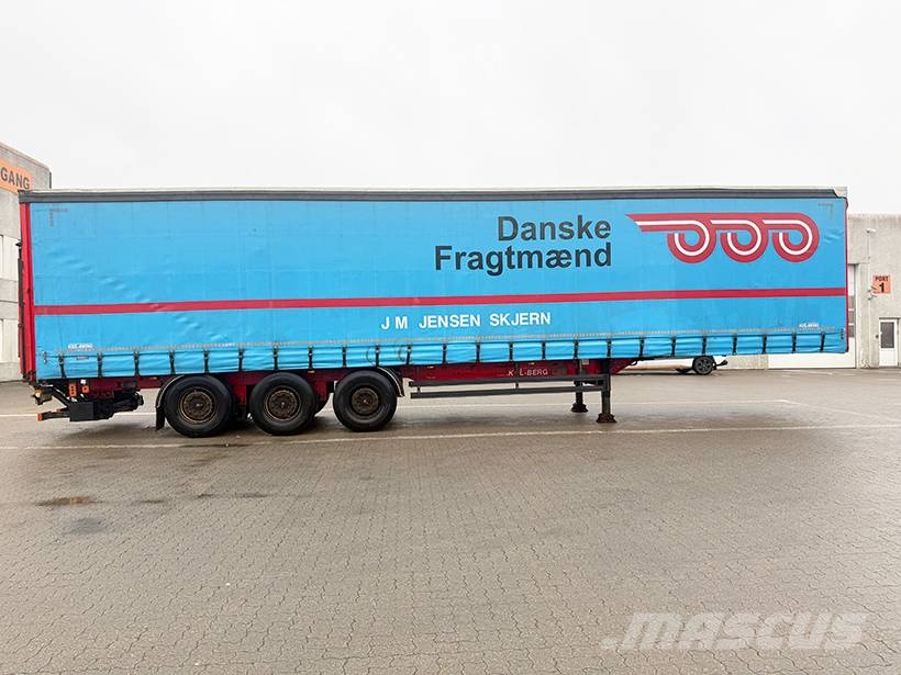 Kel-Berg 3 axle Curtainsider / Planenauflieger Tentinės puspriekabės