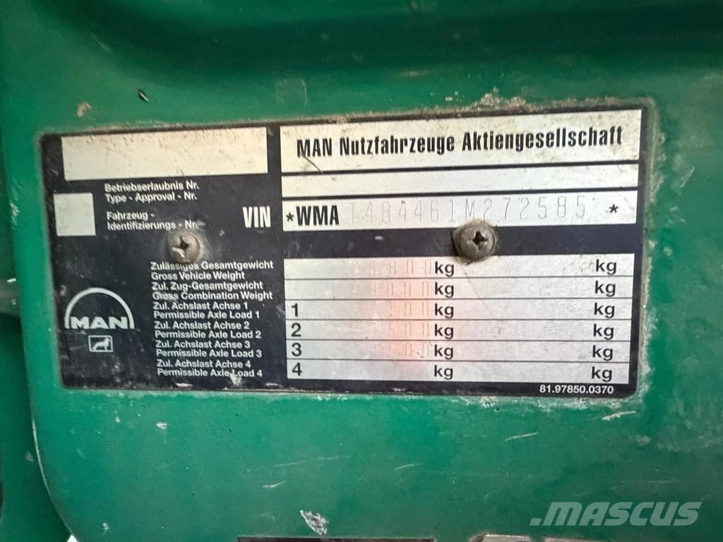 MAN 27.364 - Kipper - Big Axle - Full Steel Suspension Kipper